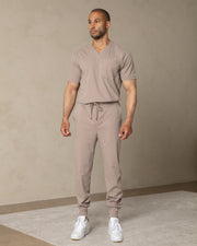 Men's Sand Jogger Scrub Pants