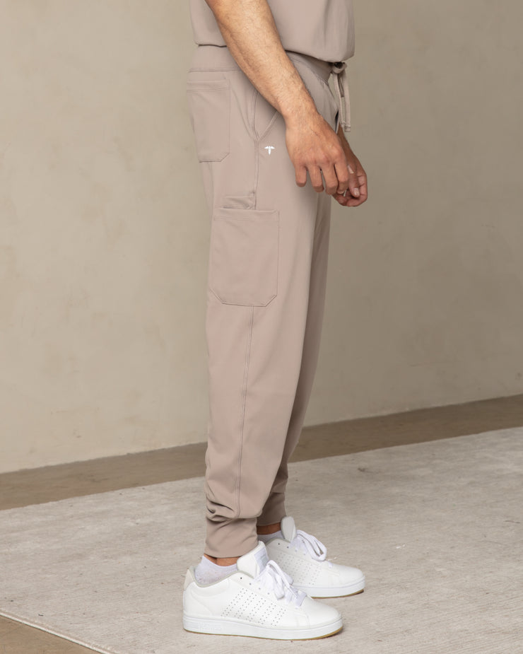 Men's Sand Jogger Scrub Pants