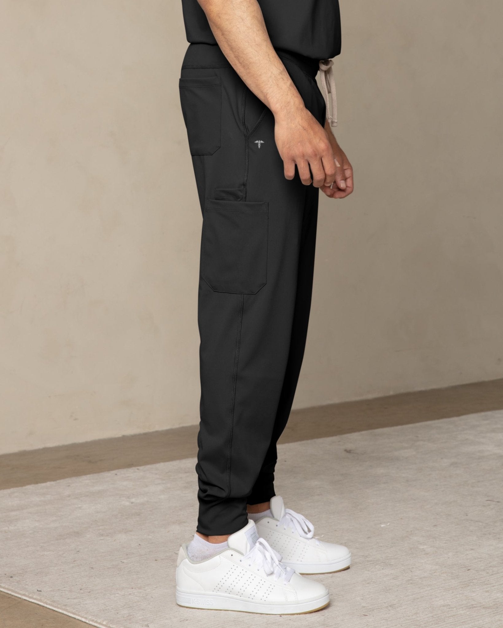 Men's Onyx Jogger Scrub Pants - Shabbella