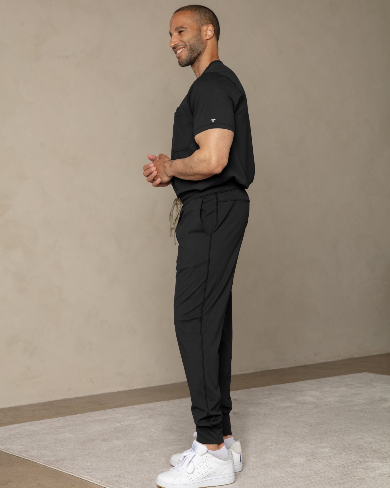 Men's Onyx Jogger Scrub Pants - Shabbella
