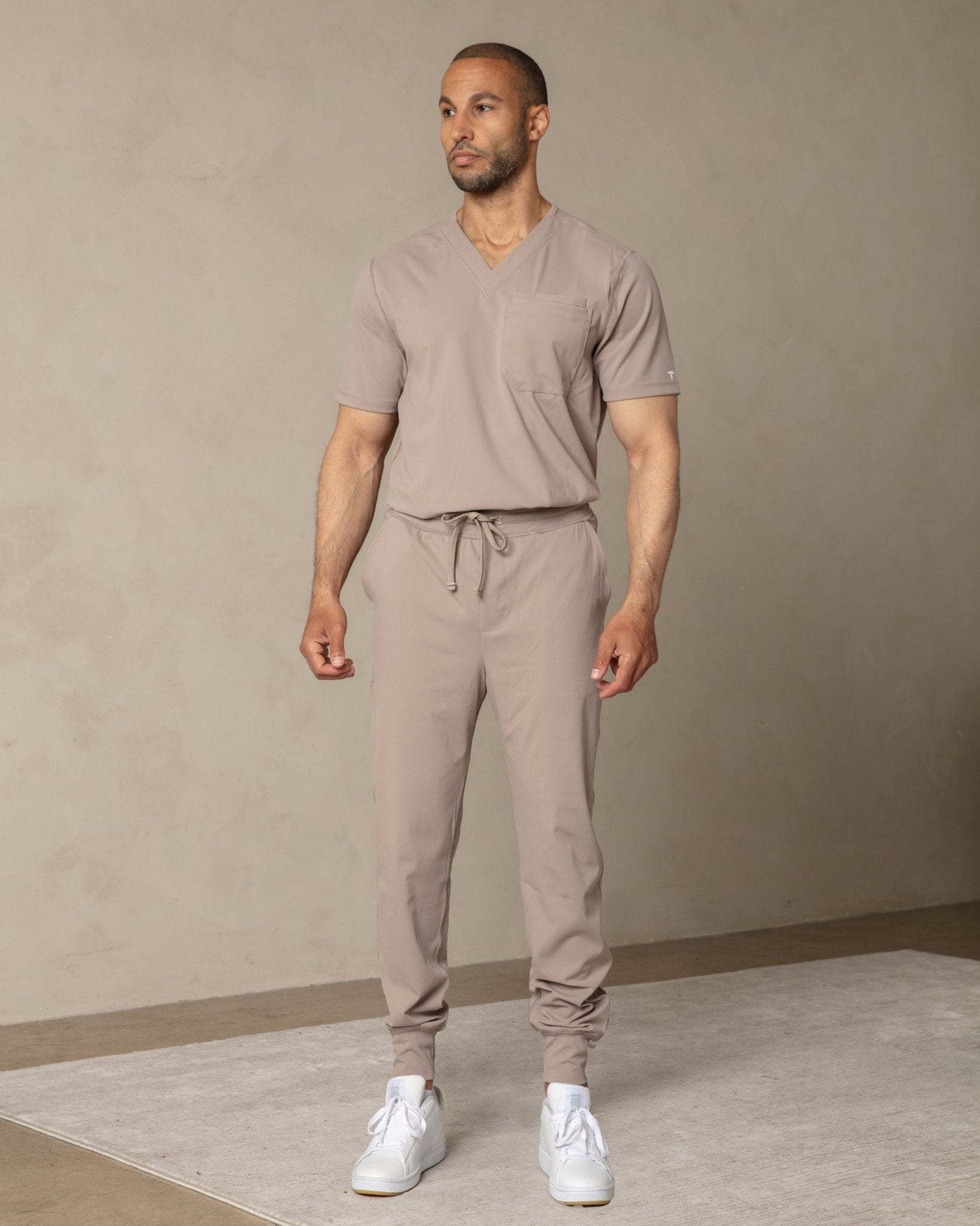 Men's Sand Jogger Scrub Pants - Shabbella