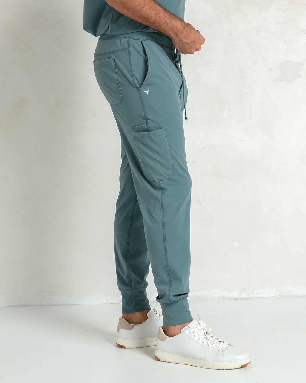 Men's Surf Green Jogger Scrub Pants - Shabbella
