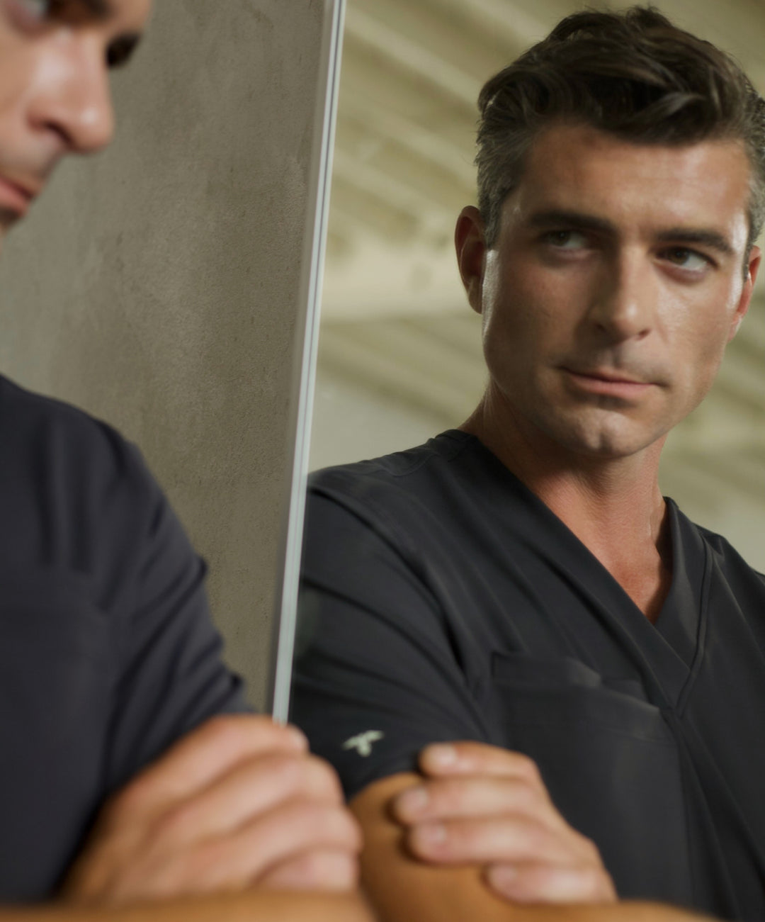 Shop Shabbella Contemporary Performance Scrubs made in Los Angeles