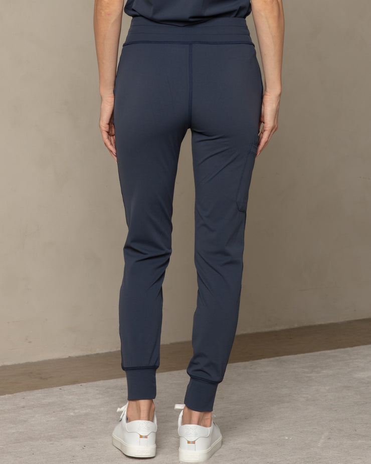 Women's Navy Jogger Scrub Pant